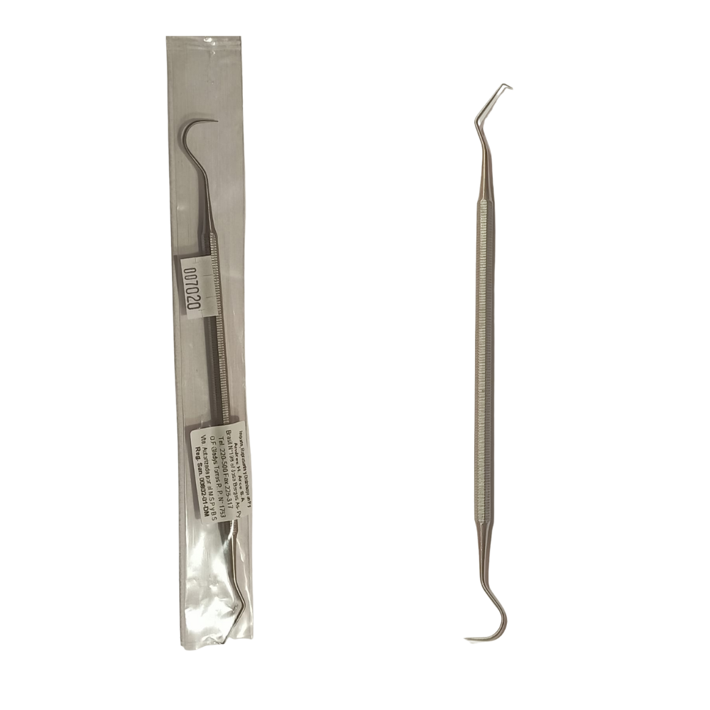 12 Sonde Dentali Esploratrici #5 A Doppia Estremità - Strumenti Odontoiatria Nomi Brothers - Foto 2