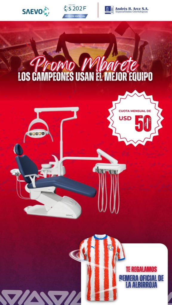 Promo Mbarete – Sillón odontológico Saevo